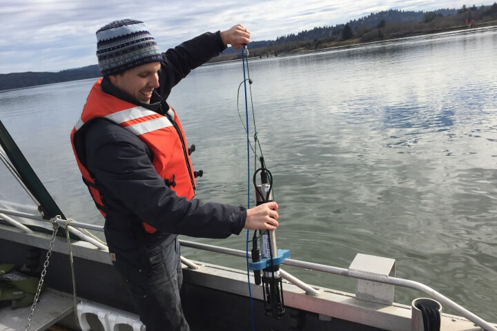 Researchers collected new circulation and sediment transport data to fill data gaps.
