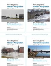 Publication covers for 8 documents (NECAP, 2014)